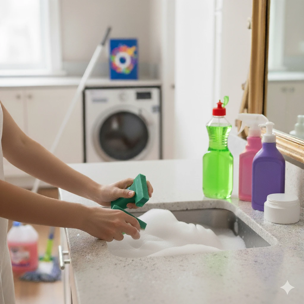 Liquid detergents manufacturing tanks and filling line